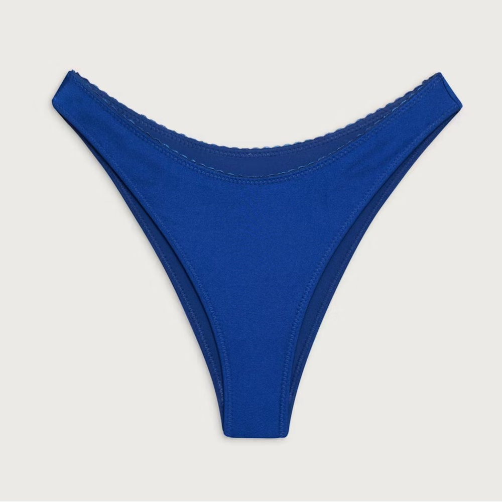 Djerf Avenue Blue Bikini Bottom